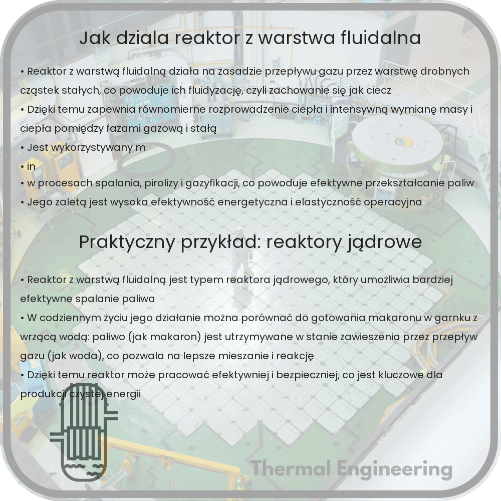 Jak działa reaktor z warstwą fluidalną