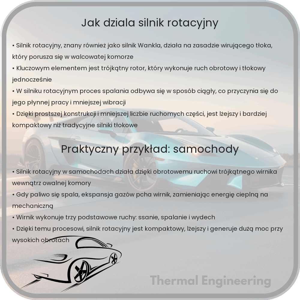 Jak działa silnik rotacyjny