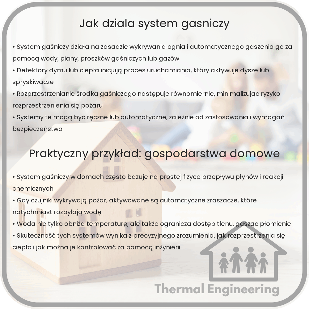 Jak działa system gaśniczy
