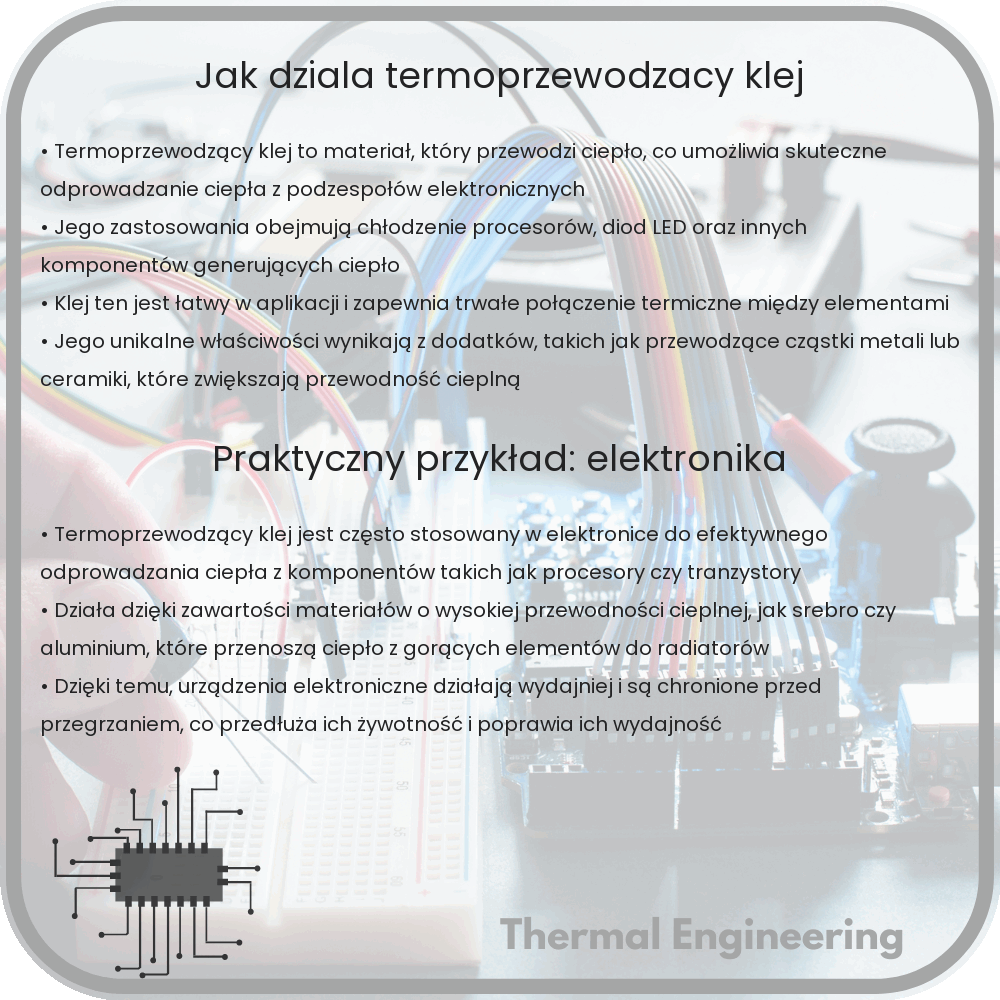 Jak działa termoprzewodzący klej