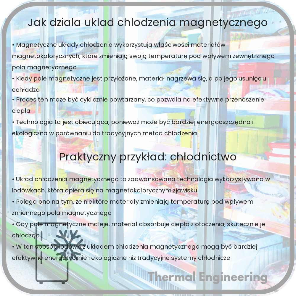 Jak działa układ chłodzenia magnetycznego