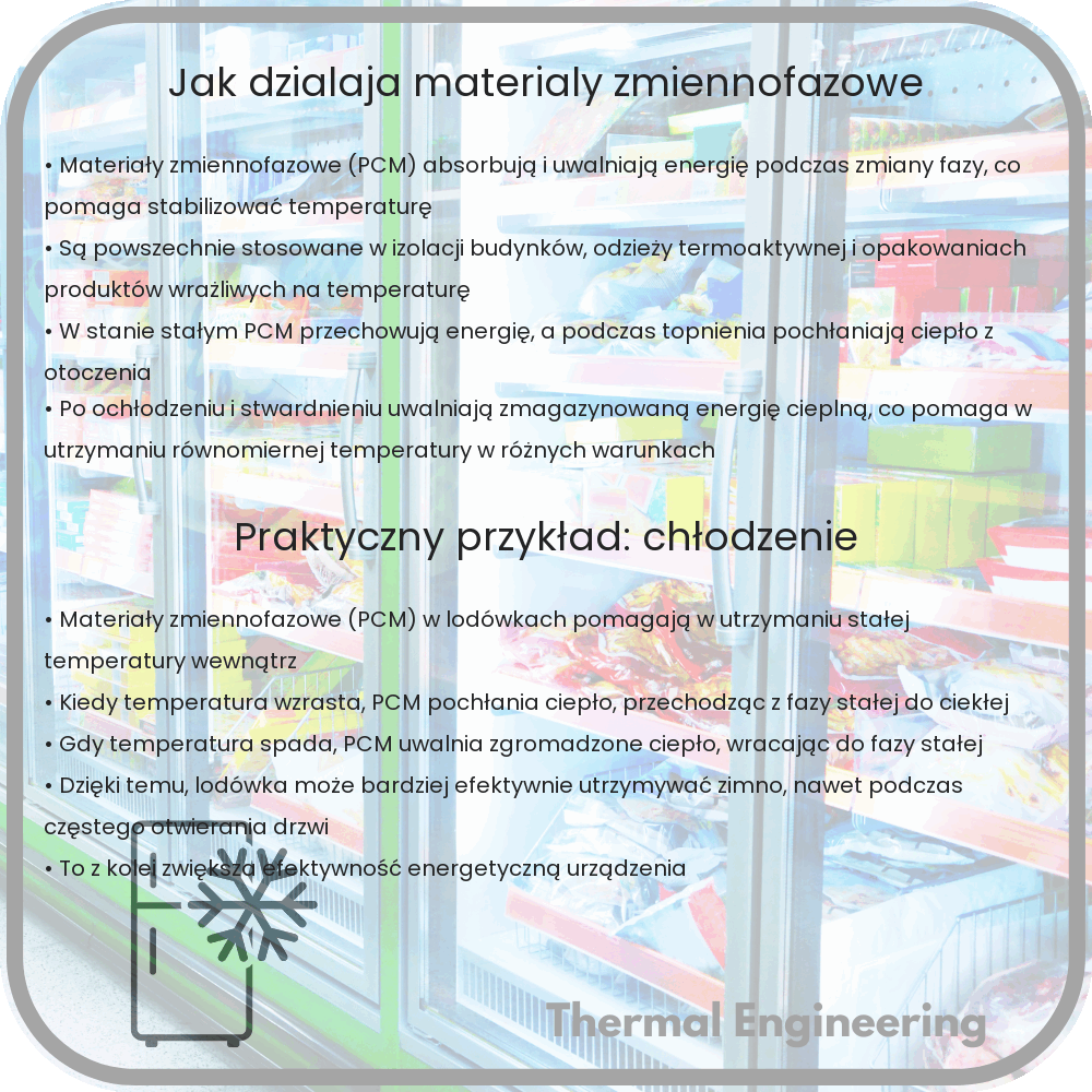 Jak działają materiały zmiennofazowe?