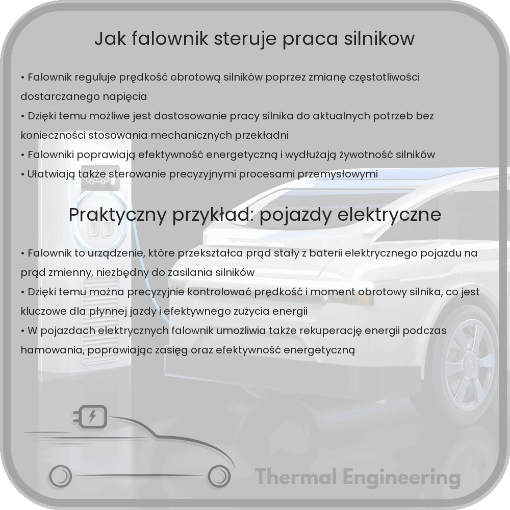 Jak falownik steruje pracą silników
