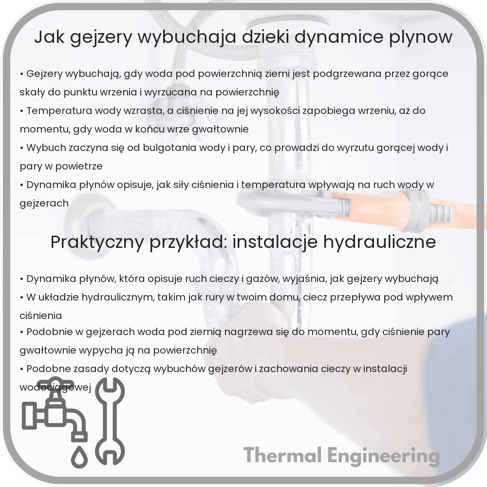 Jak Gejzery Wybuchają Dzięki Dynamice Płynów?