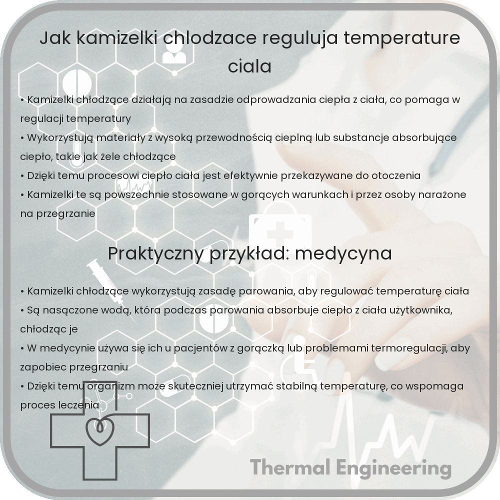 Jak kamizelki chłodzące regulują temperaturę ciała
