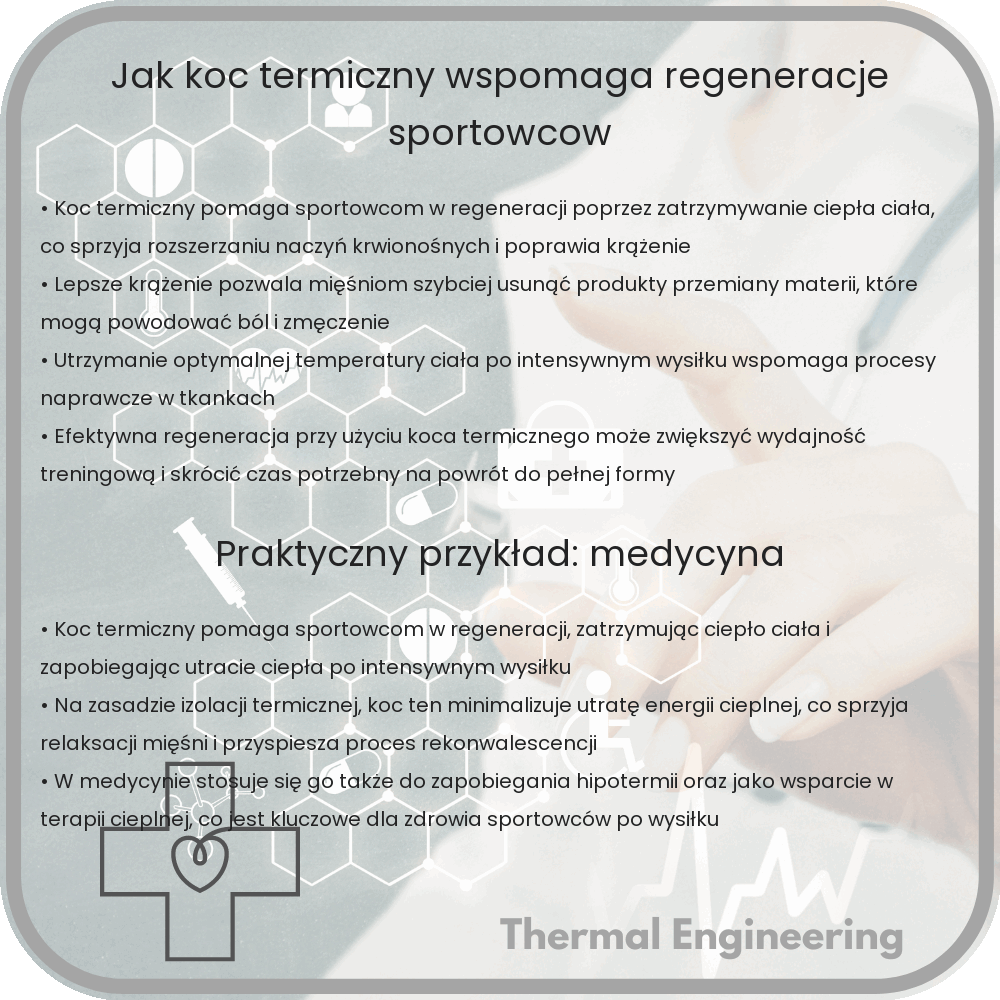 Jak koc termiczny wspomaga regenerację sportowców