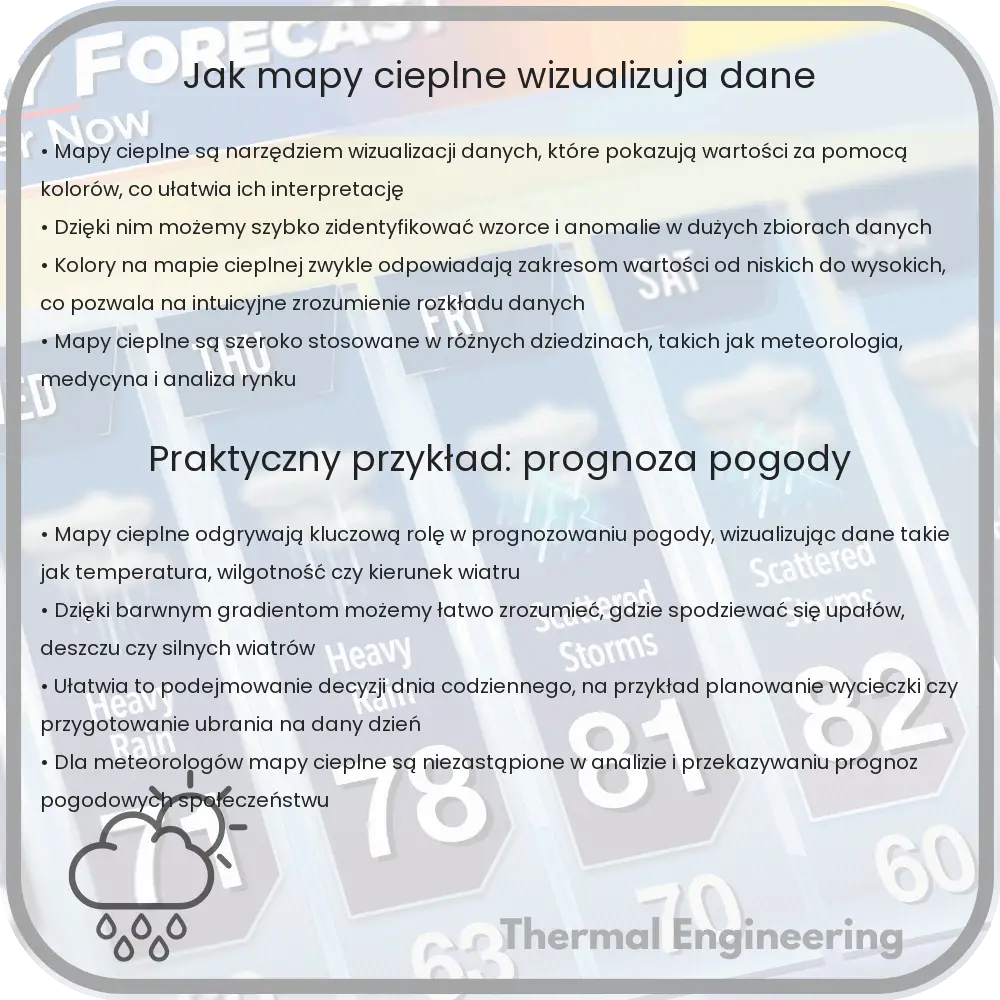 Jak mapy cieplne wizualizują dane
