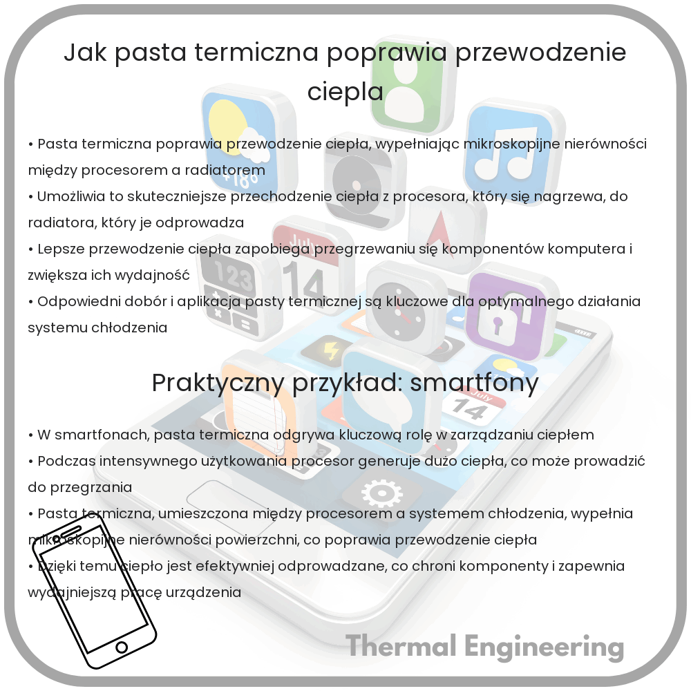 Jak pasta termiczna poprawia przewodzenie ciepła