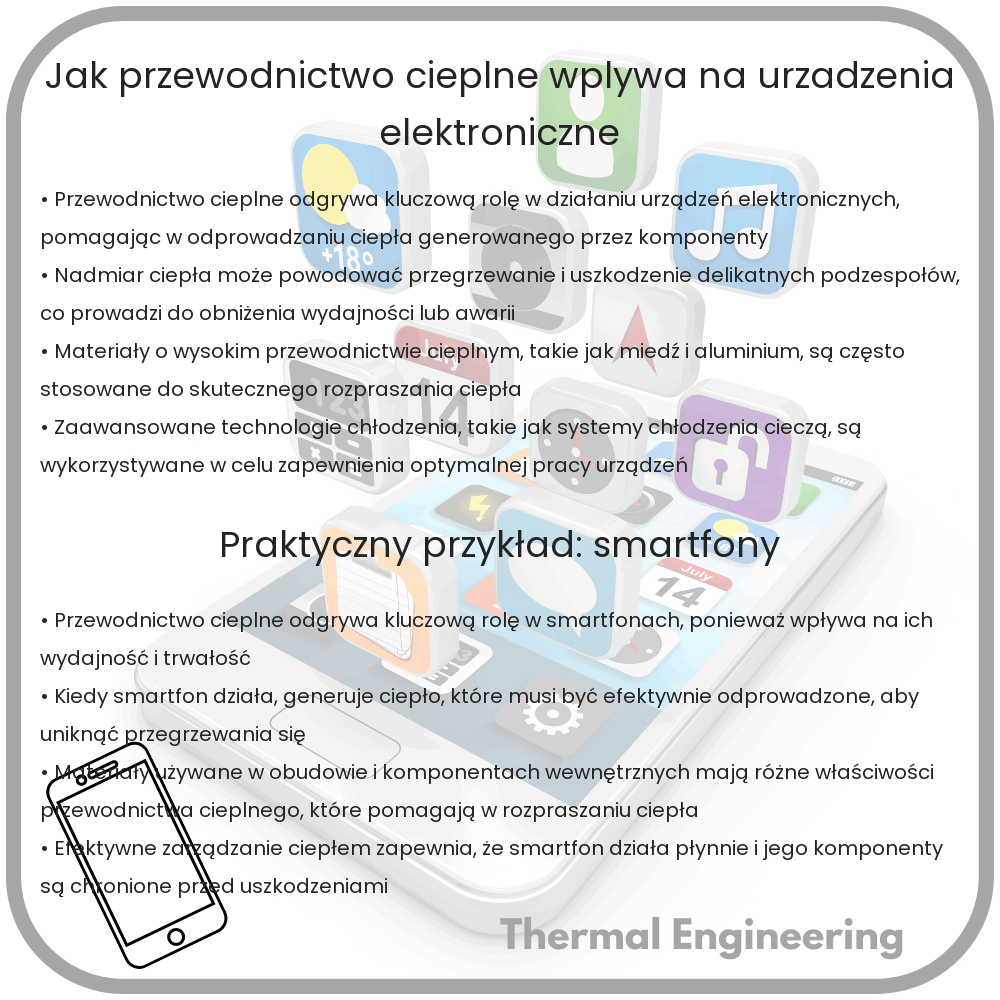 Jak przewodnictwo cieplne wpływa na urządzenia elektroniczne