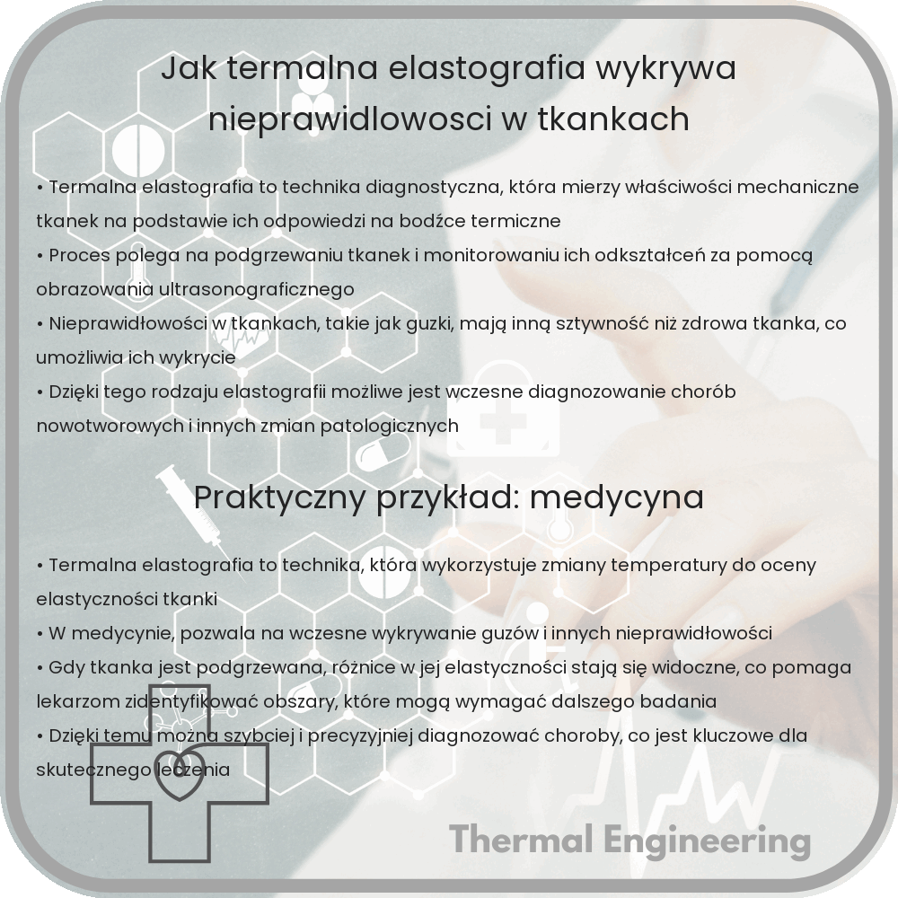 Jak termalna elastografia wykrywa nieprawidłowości w tkankach