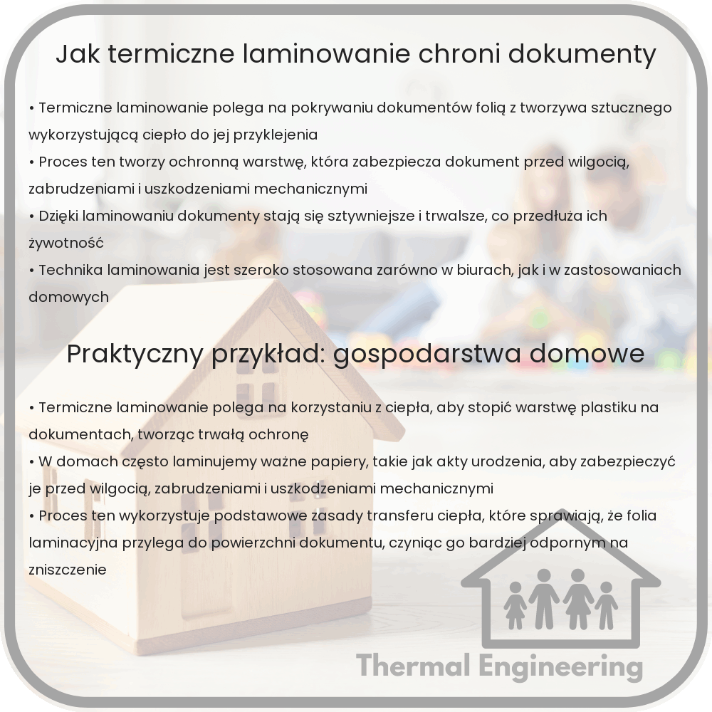 Jak termiczne laminowanie chroni dokumenty