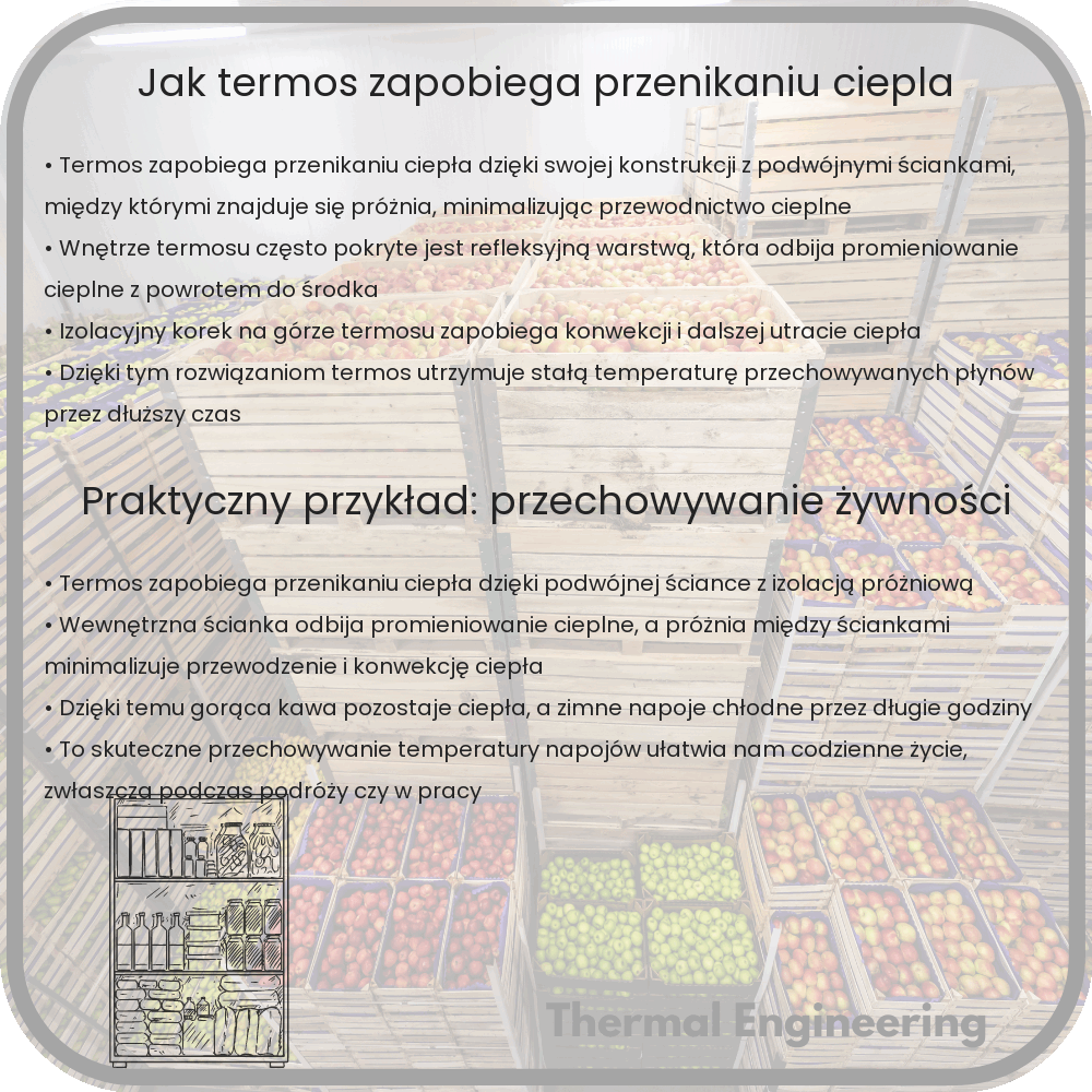 Jak Termos Zapobiega Przenikaniu Ciepła?