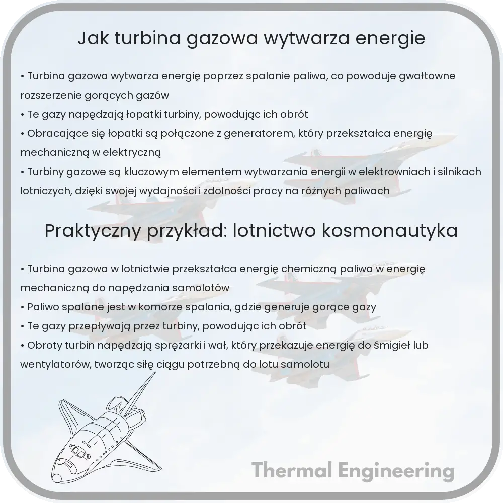Jak turbina gazowa wytwarza energię