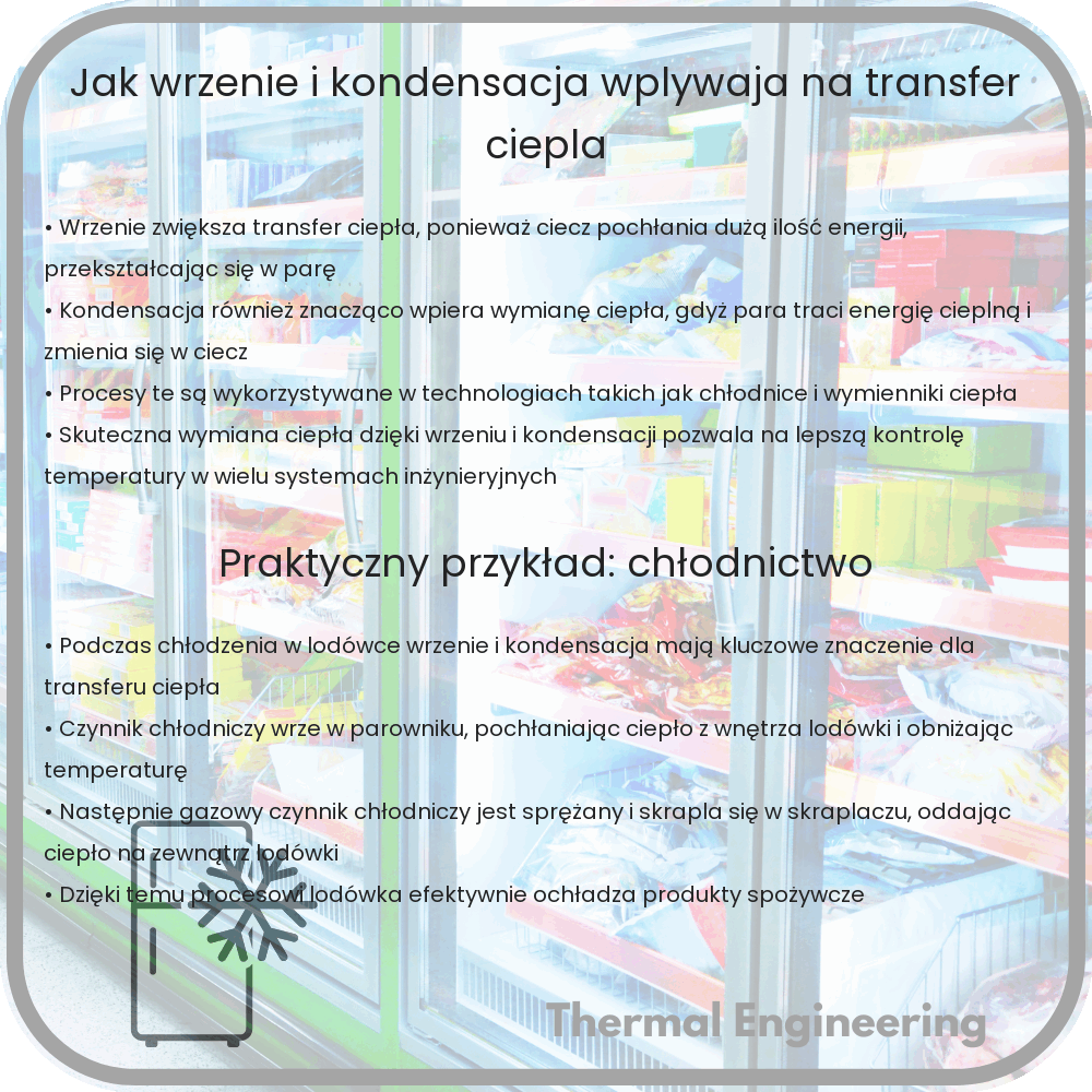 Jak wrzenie i kondensacja wpływają na transfer ciepła