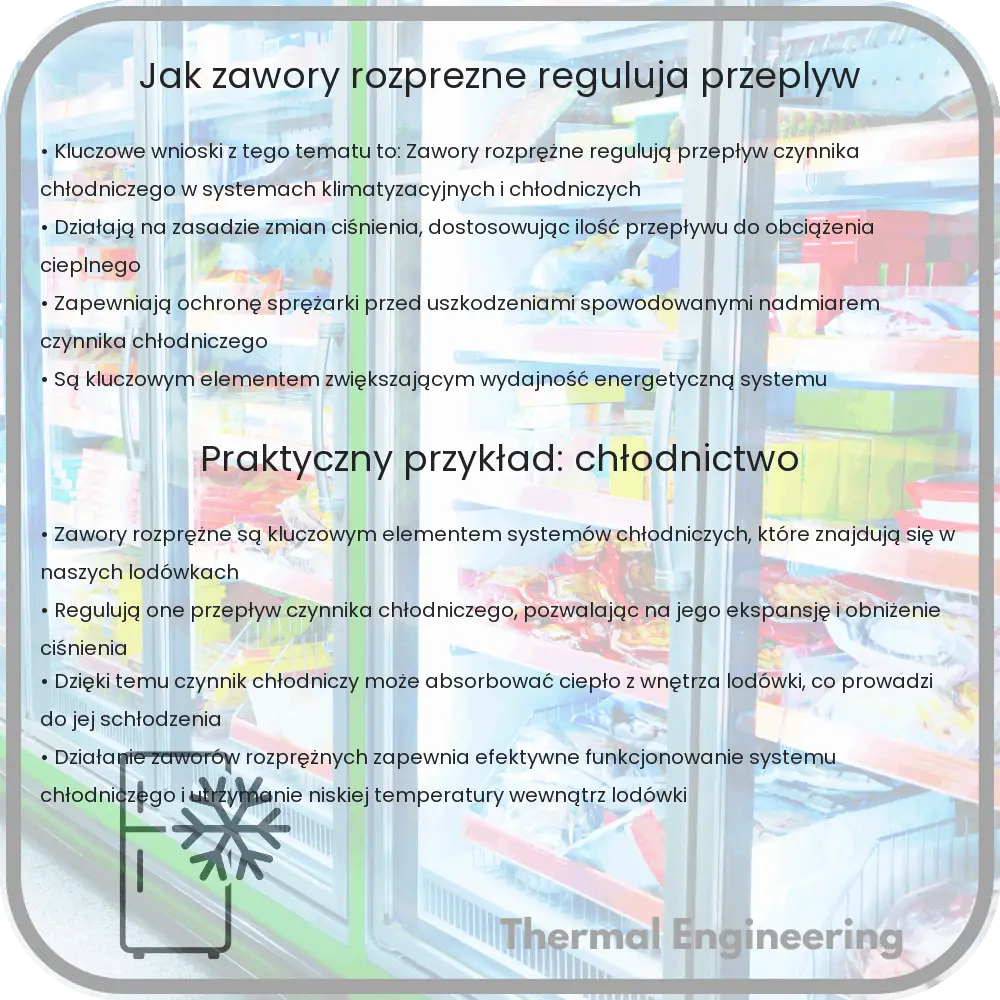 Jak zawory rozprężne regulują przepływ