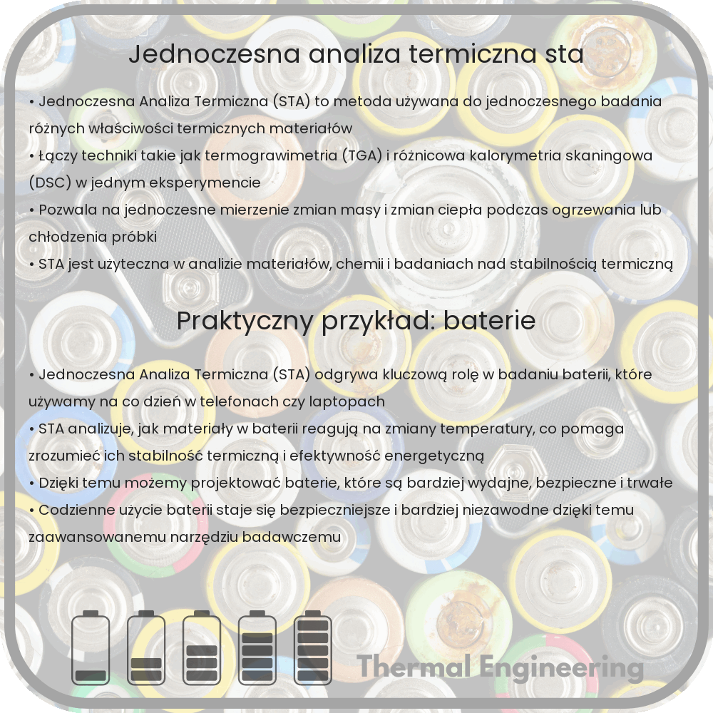 Jednoczesna Analiza Termiczna (STA)