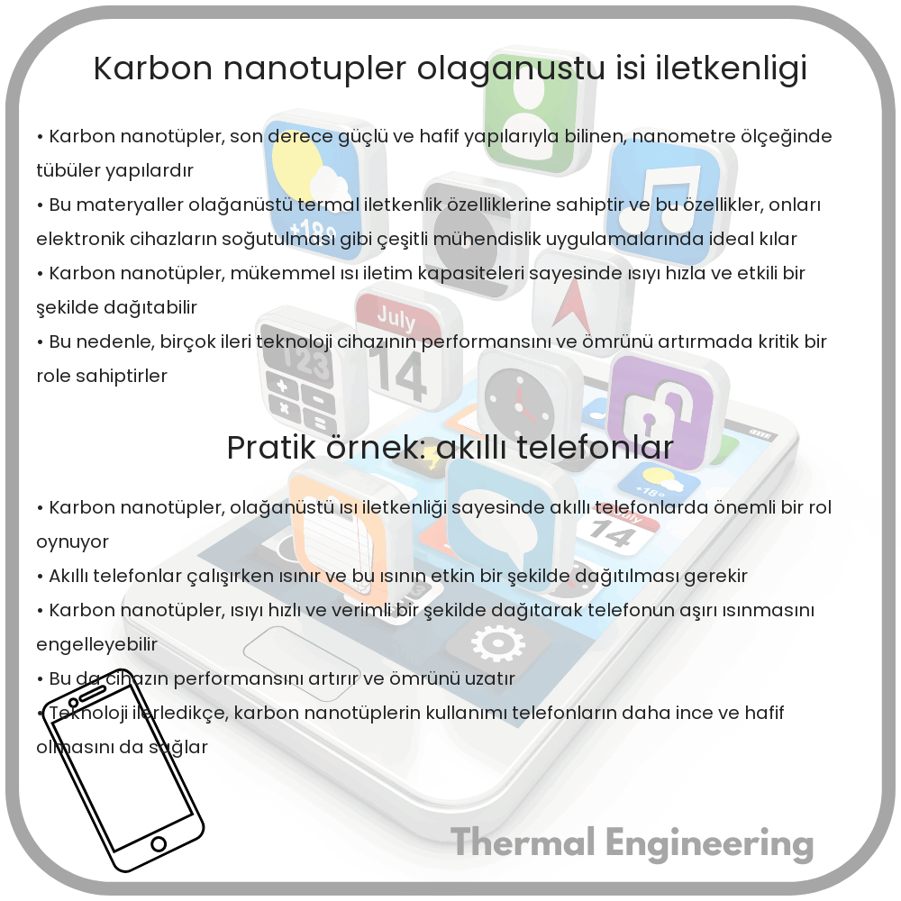 Karbon Nanotüpler | Olağanüstü Isı İletkenliği