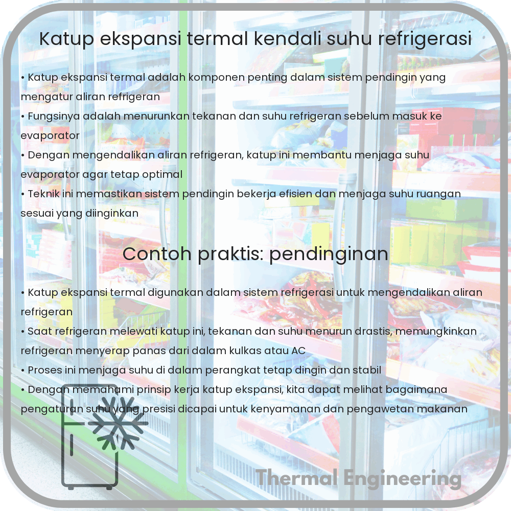 Katup Ekspansi Termal | Kendali Suhu Refrigerasi
