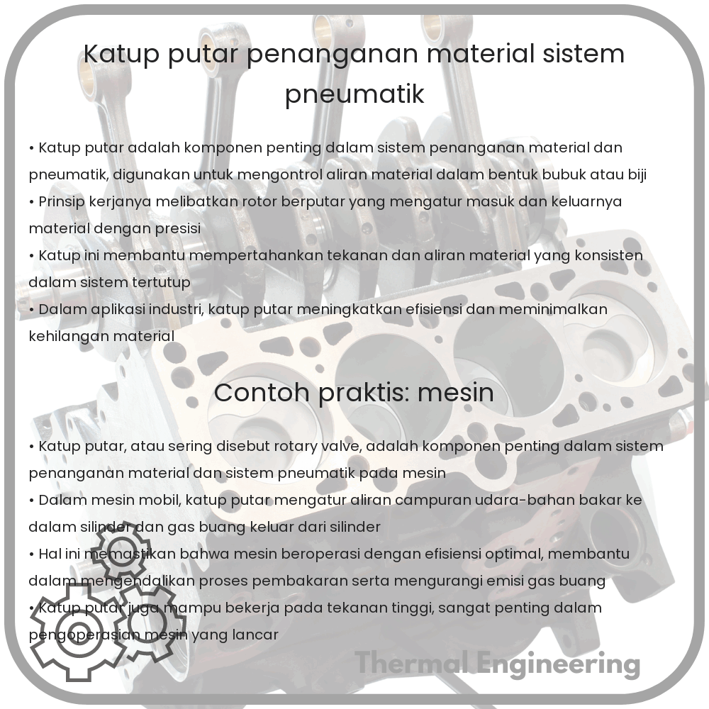 Katup Putar | Penanganan Material & Sistem Pneumatik