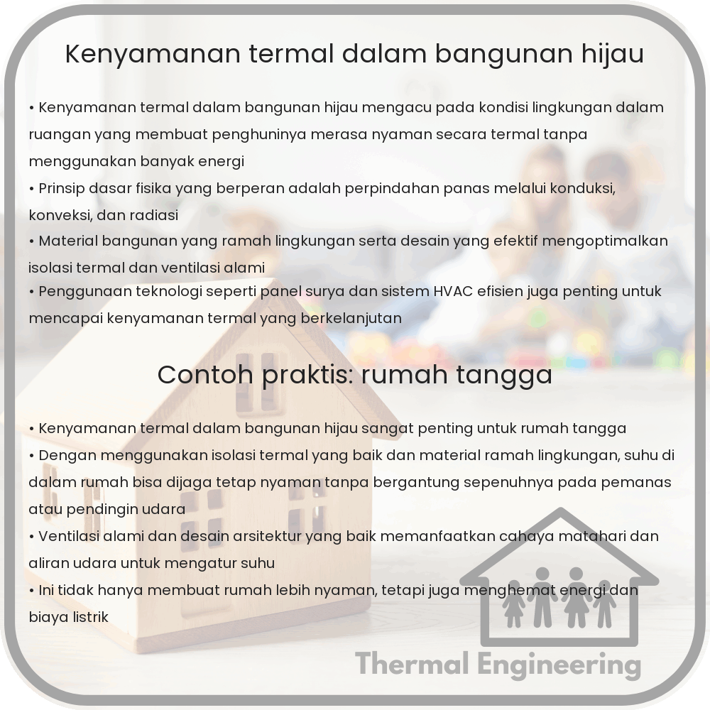 Kenyamanan Termal dalam Bangunan Hijau