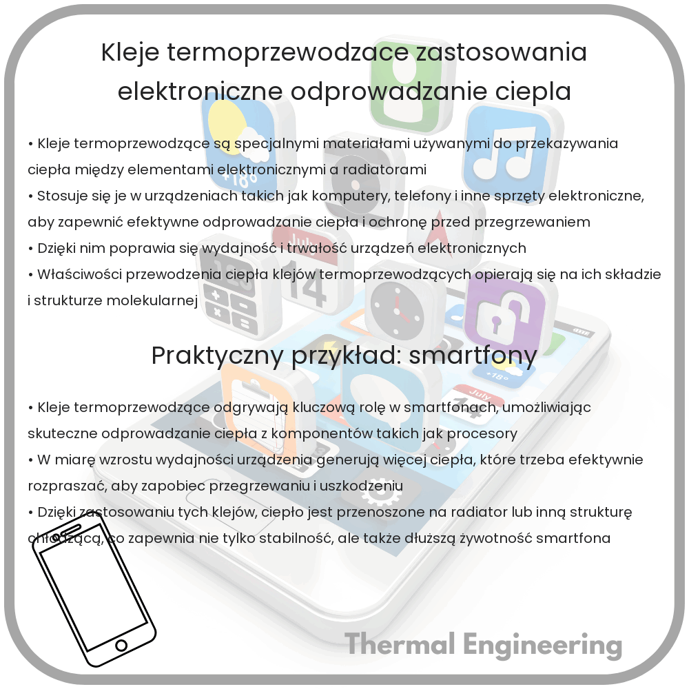 Kleje Termoprzewodzące | Zastosowania Elektroniczne, Odprowadzanie Ciepła
