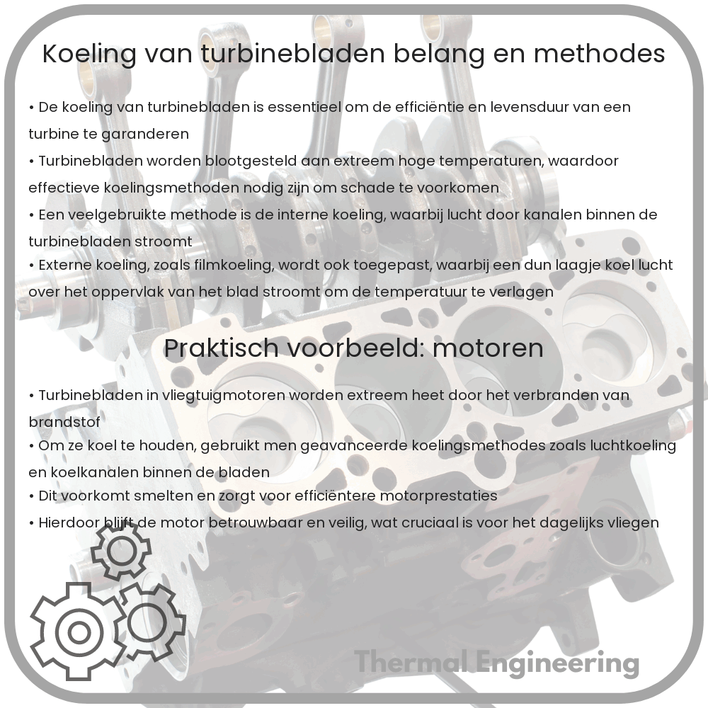 Koeling van Turbinebladen | Belang en Methodes