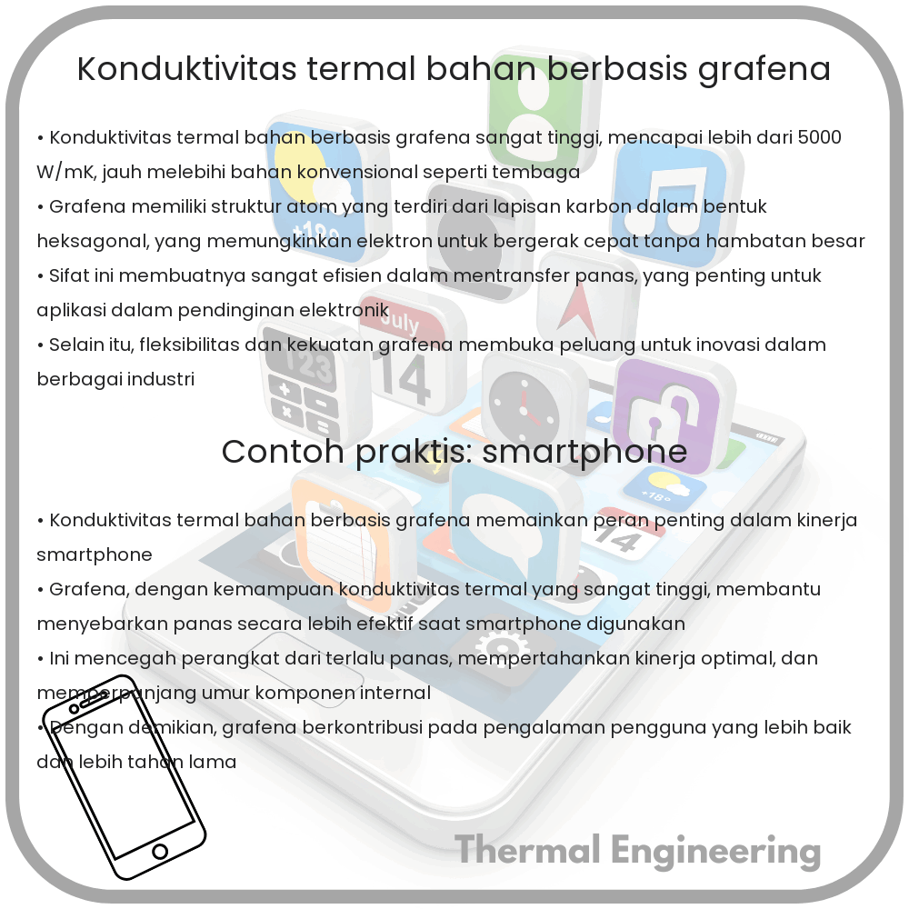 Konduktivitas Termal Bahan Berbasis Grafena