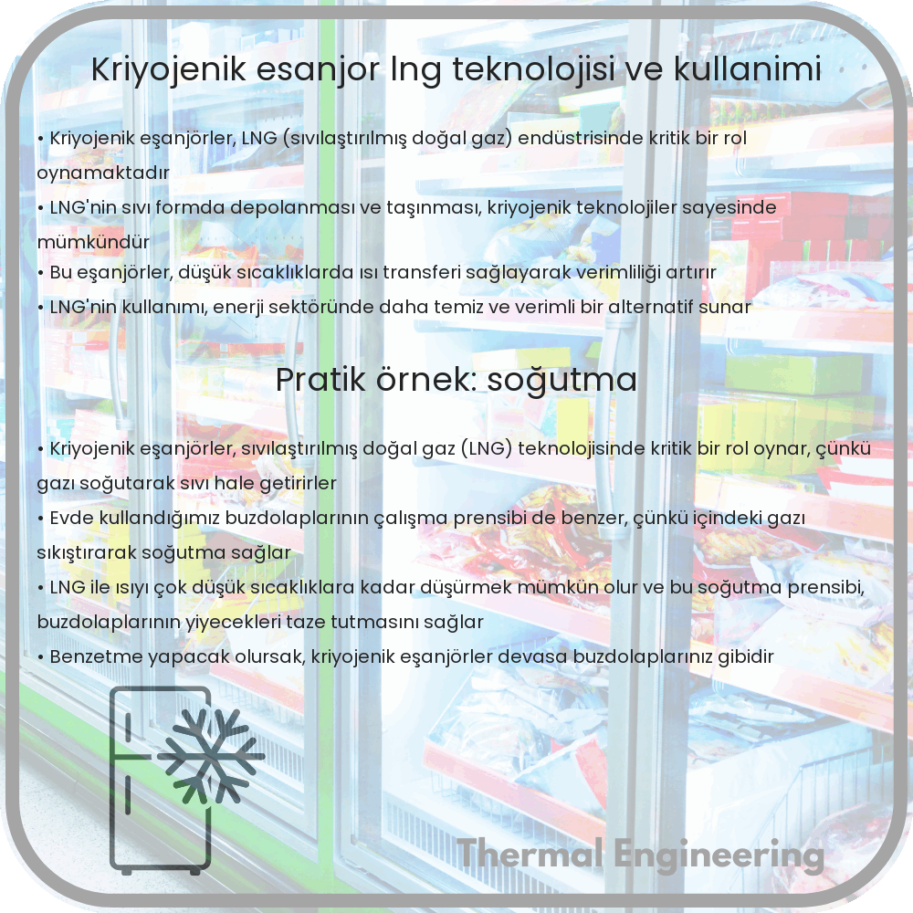 Kriyojenik Eşanjör | LNG Teknolojisi ve Kullanımı