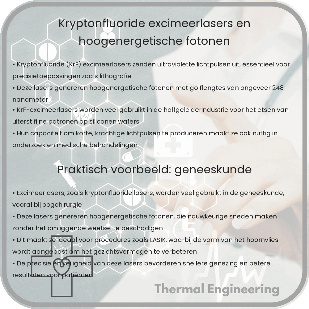 Kryptonfluoride | Excimeerlasers en Hoogenergetische Fotonen