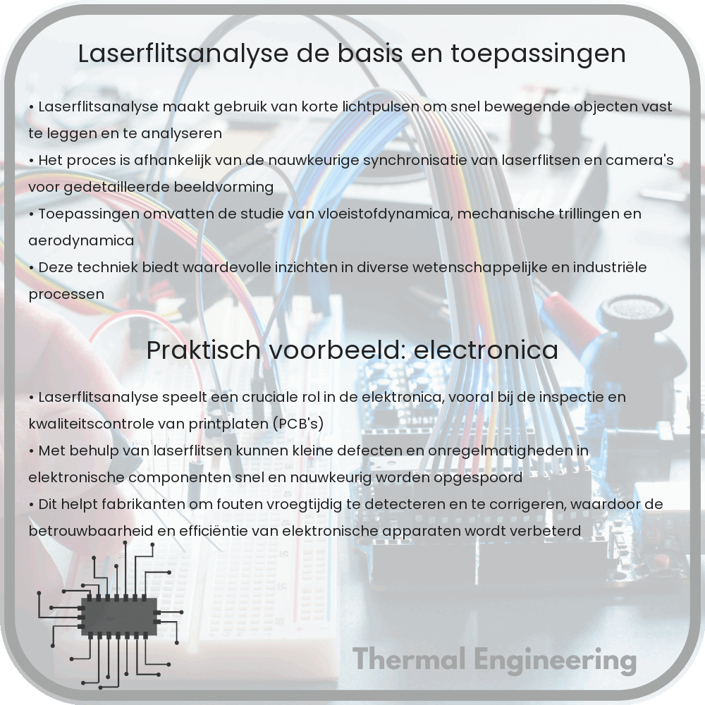 Laserflitsanalyse: De Basis en Toepassingen