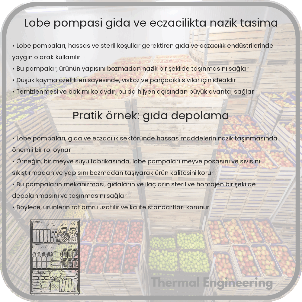 Lobe Pompası | Gıda ve Eczacılıkta Nazik Taşıma