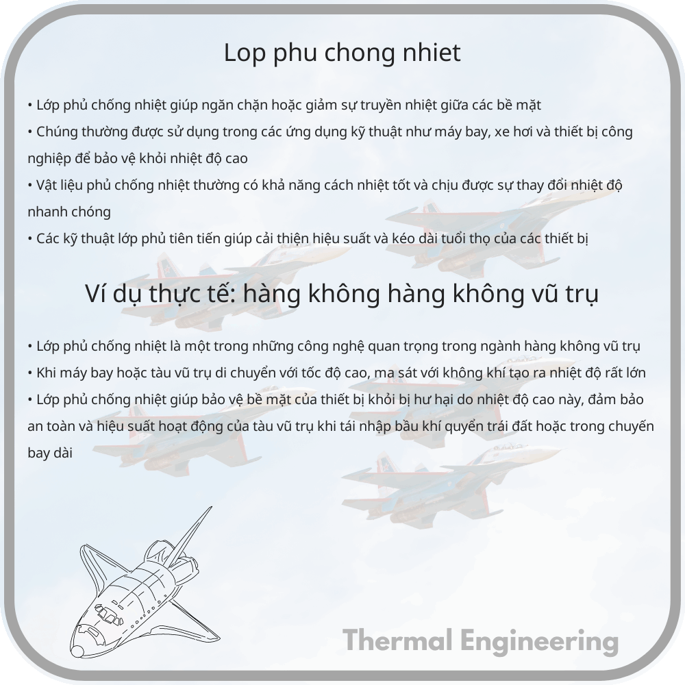 Lớp phủ chống nhiệt