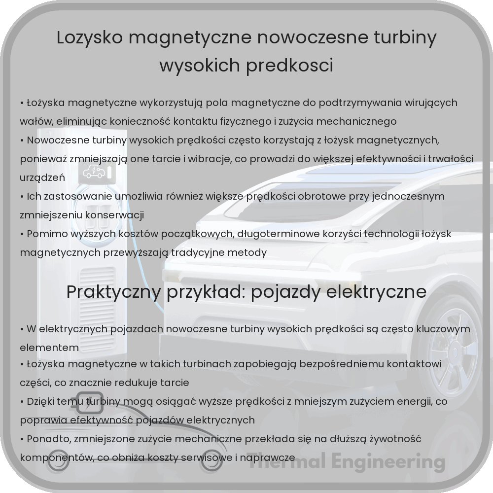 Łożysko Magnetyczne | Nowoczesne Turbiny Wysokich Prędkości
