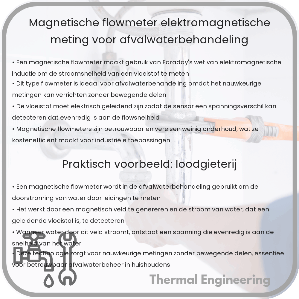 Magnetische Flowmeter | Elektromagnetische Meting voor Afvalwaterbehandeling