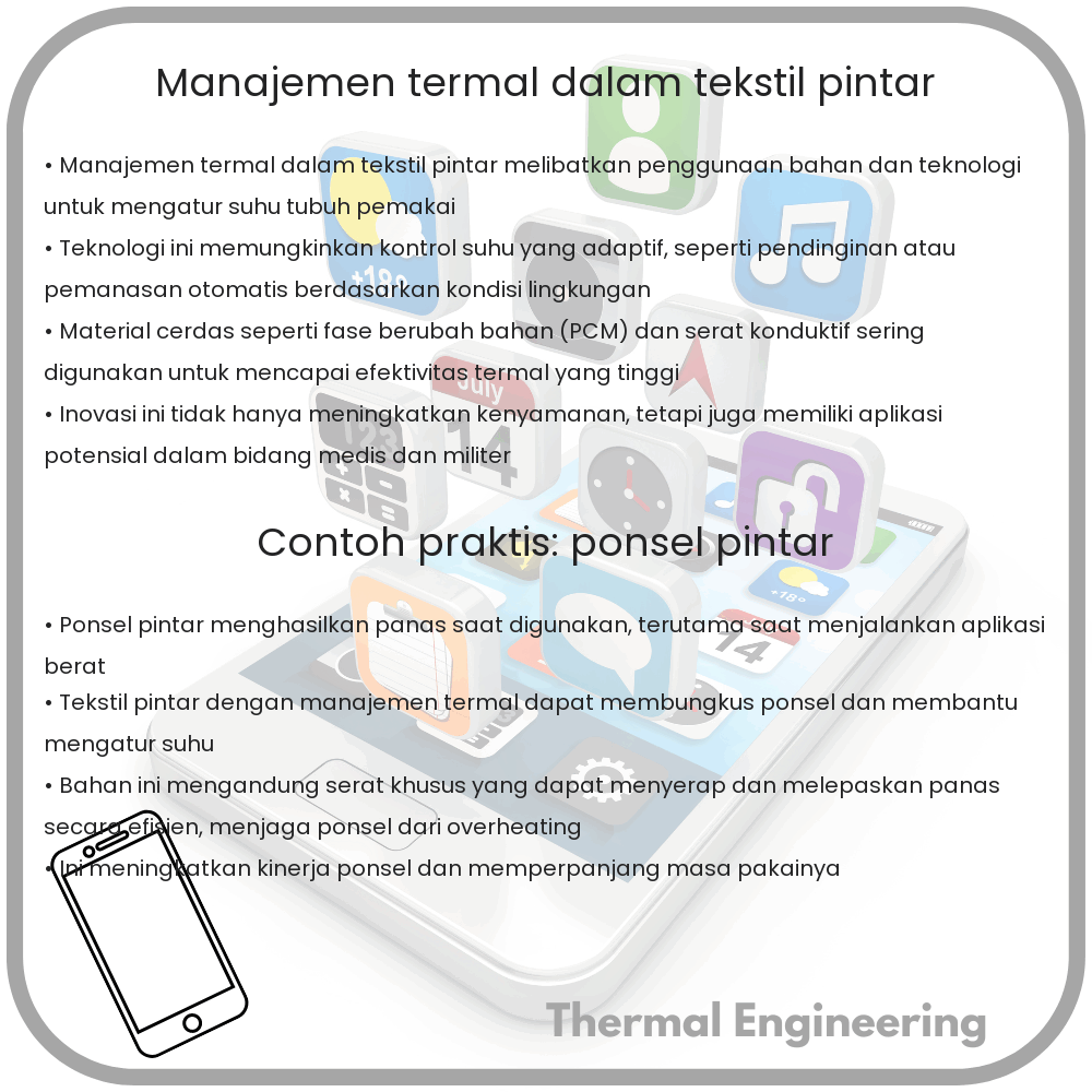 Manajemen Termal dalam Tekstil Pintar