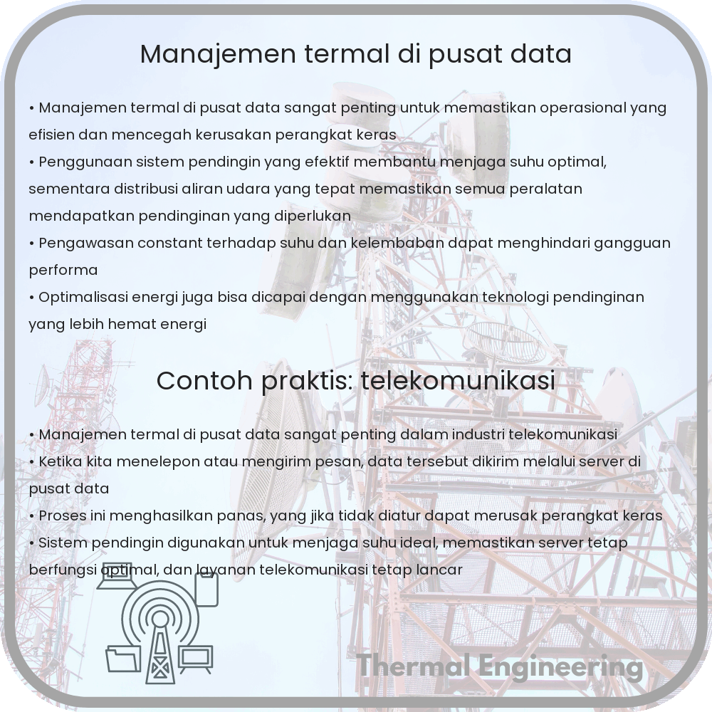 Manajemen Termal di Pusat Data