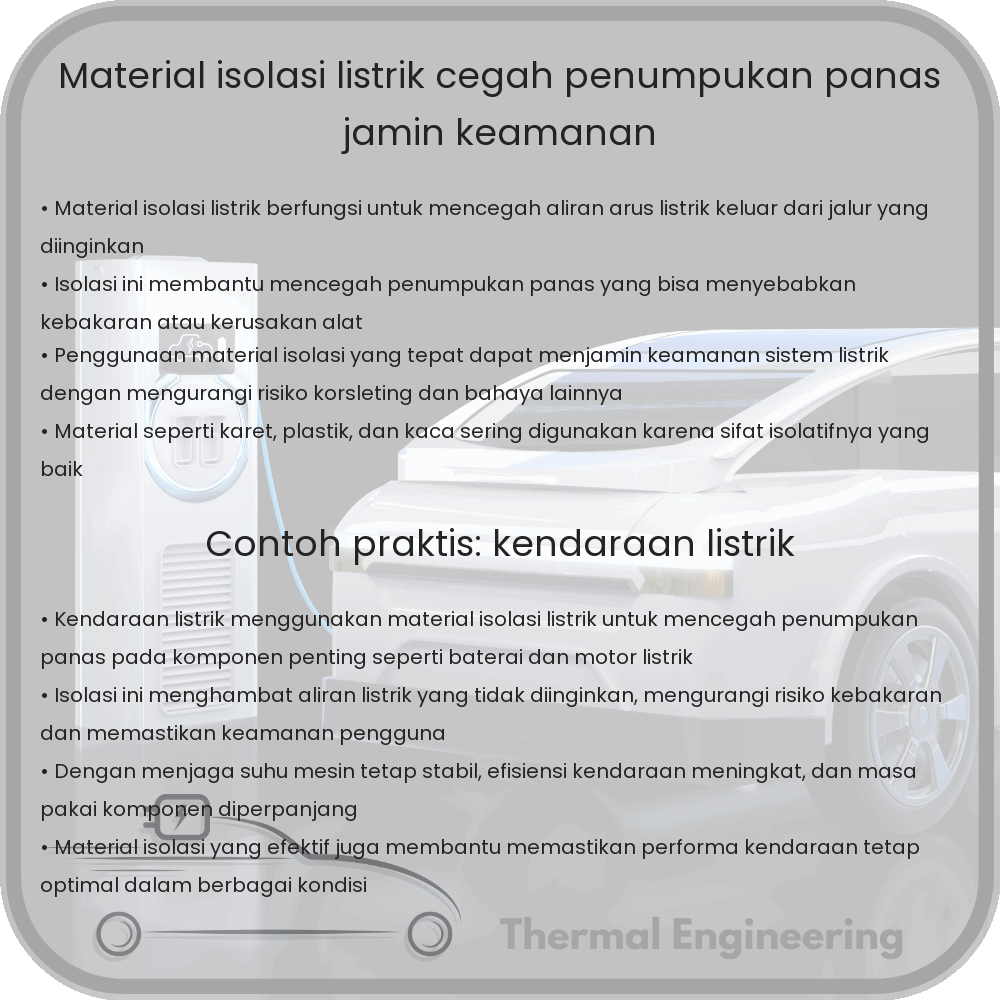Material Isolasi Listrik | Cegah Penumpukan Panas, Jamin Keamanan