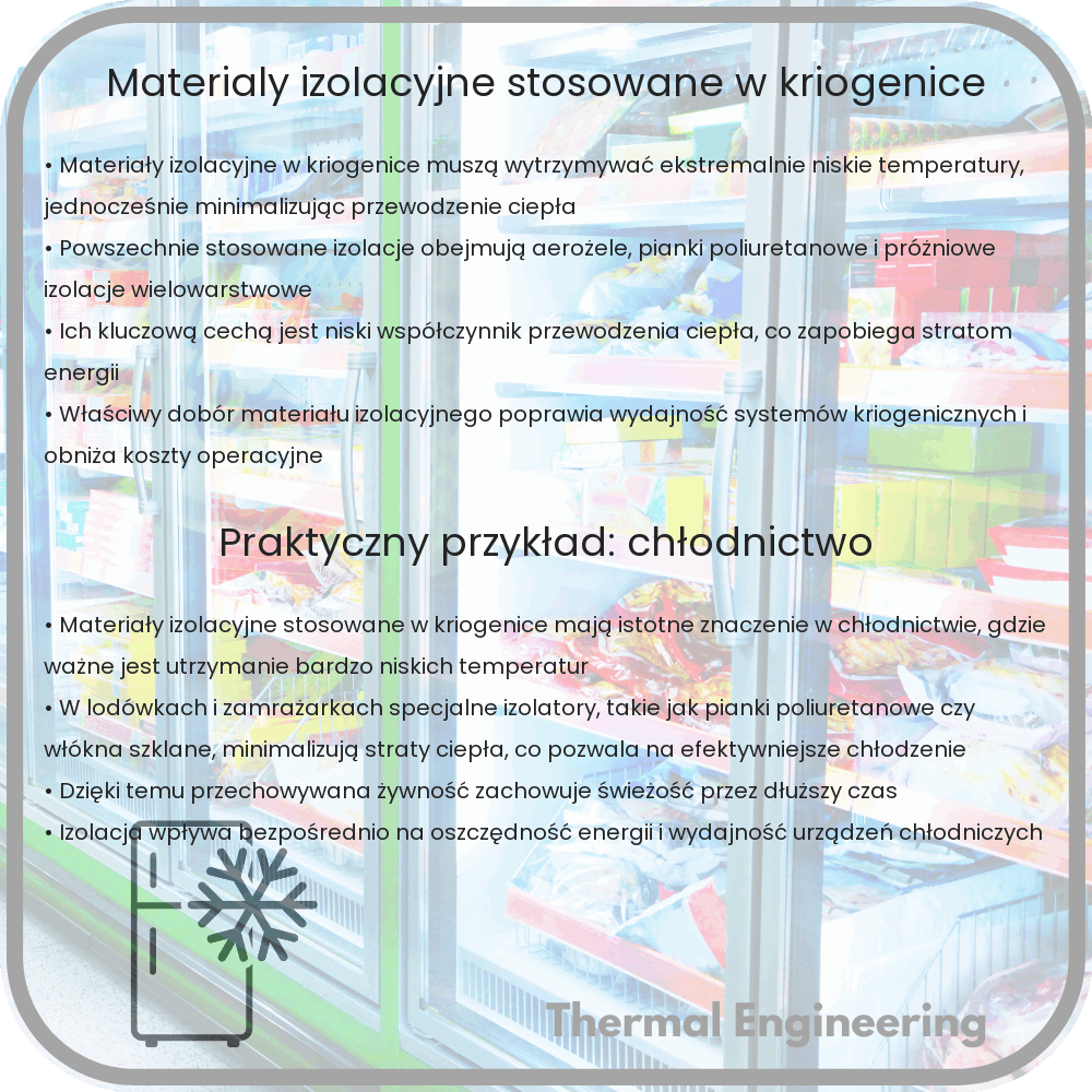 Materiały izolacyjne stosowane w kriogenice
