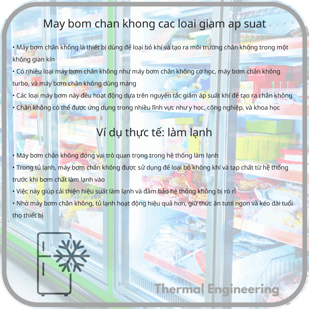 Máy Bơm Chân Không | Các Loại & Giảm Áp Suất