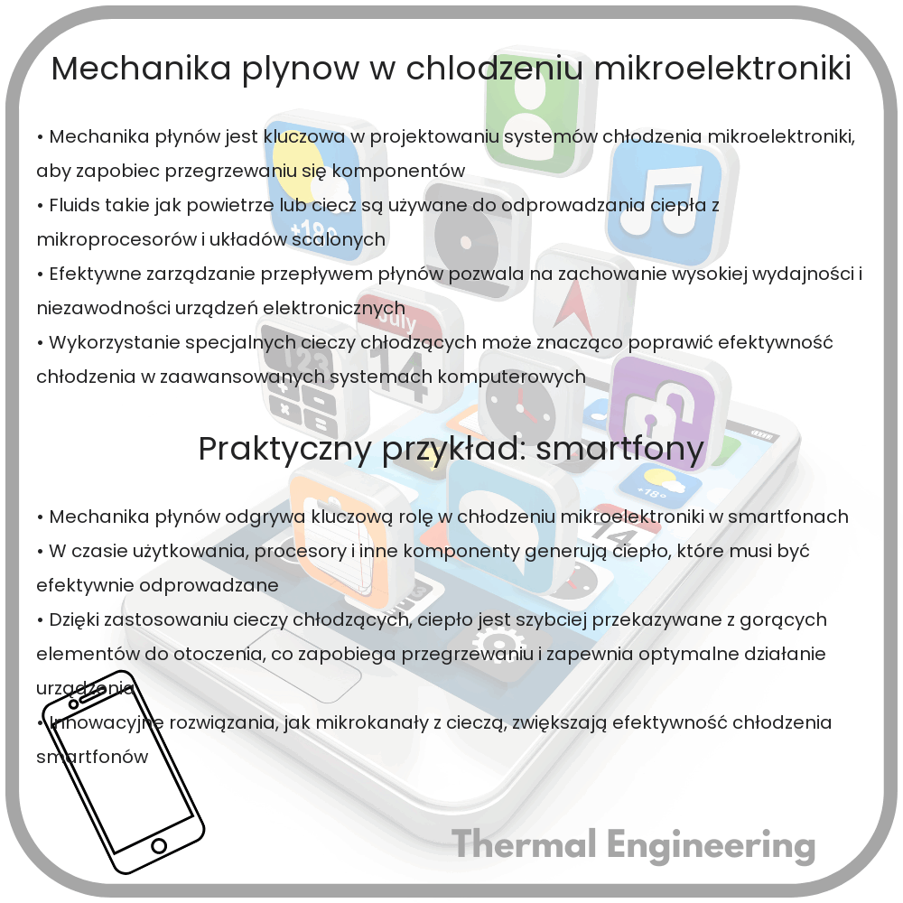 Mechanika płynów w chłodzeniu mikroelektroniki