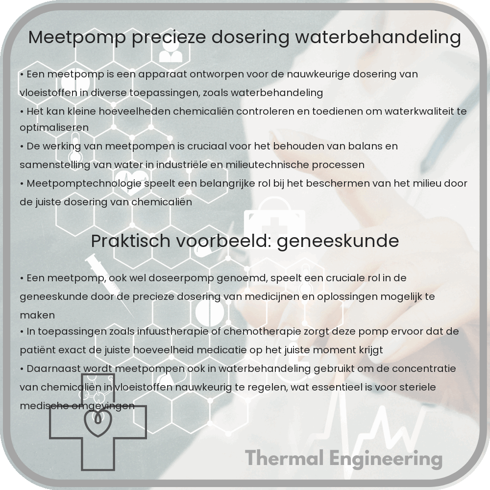 Meetpomp | Precieze Dosering & Waterbehandeling