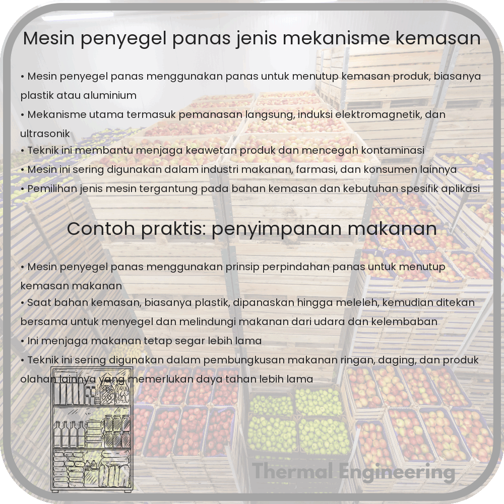 Mesin Penyegel Panas | Jenis Mekanisme Kemasan