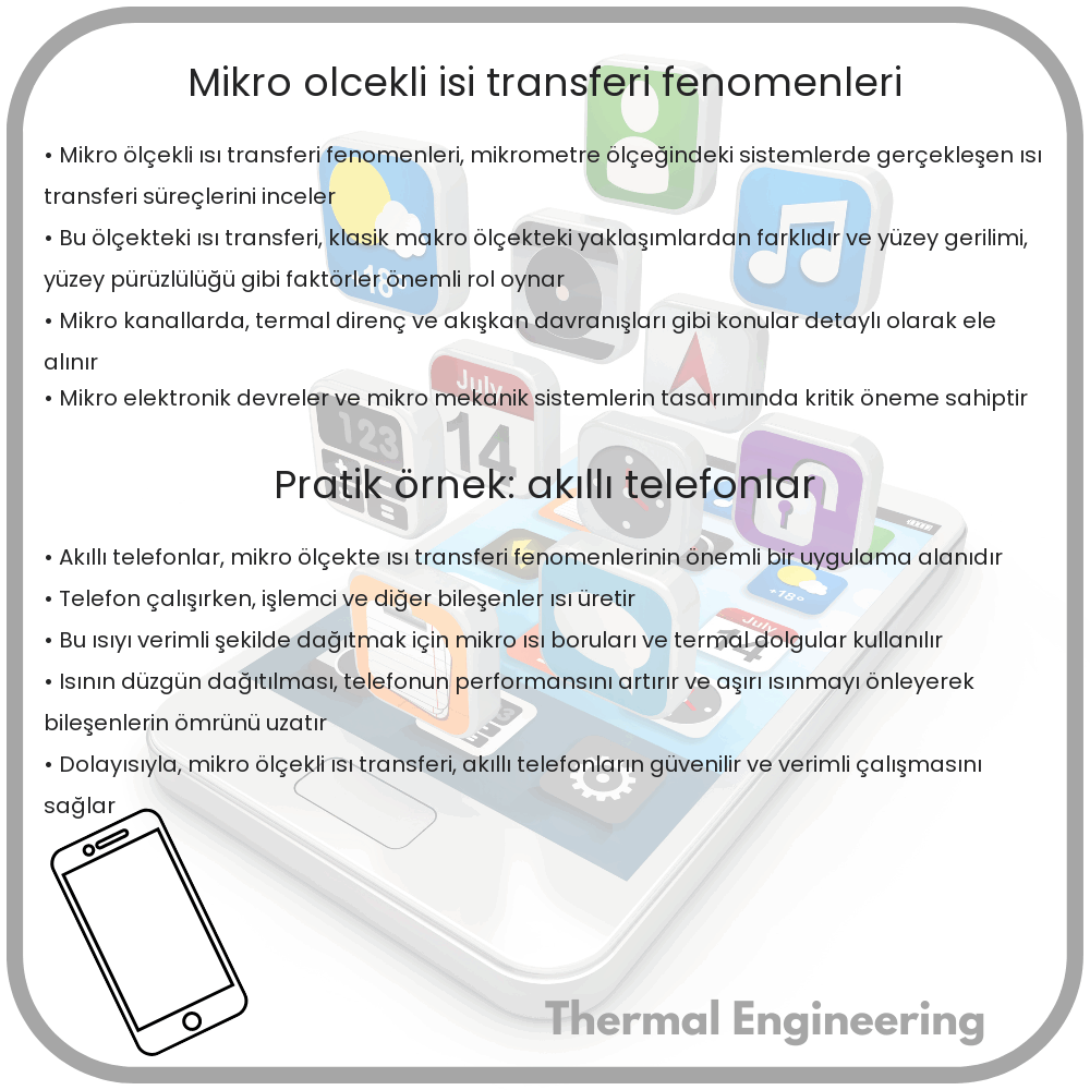 Mikro Ölçekli Isı Transferi Fenomenleri