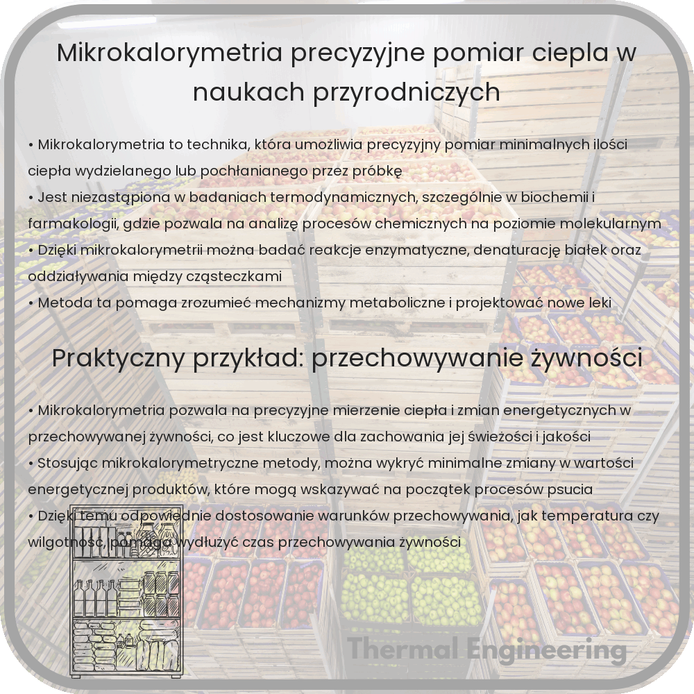 Mikrokalorymetria: Precyzyjne Pomiar Ciepła w Naukach Przyrodniczych