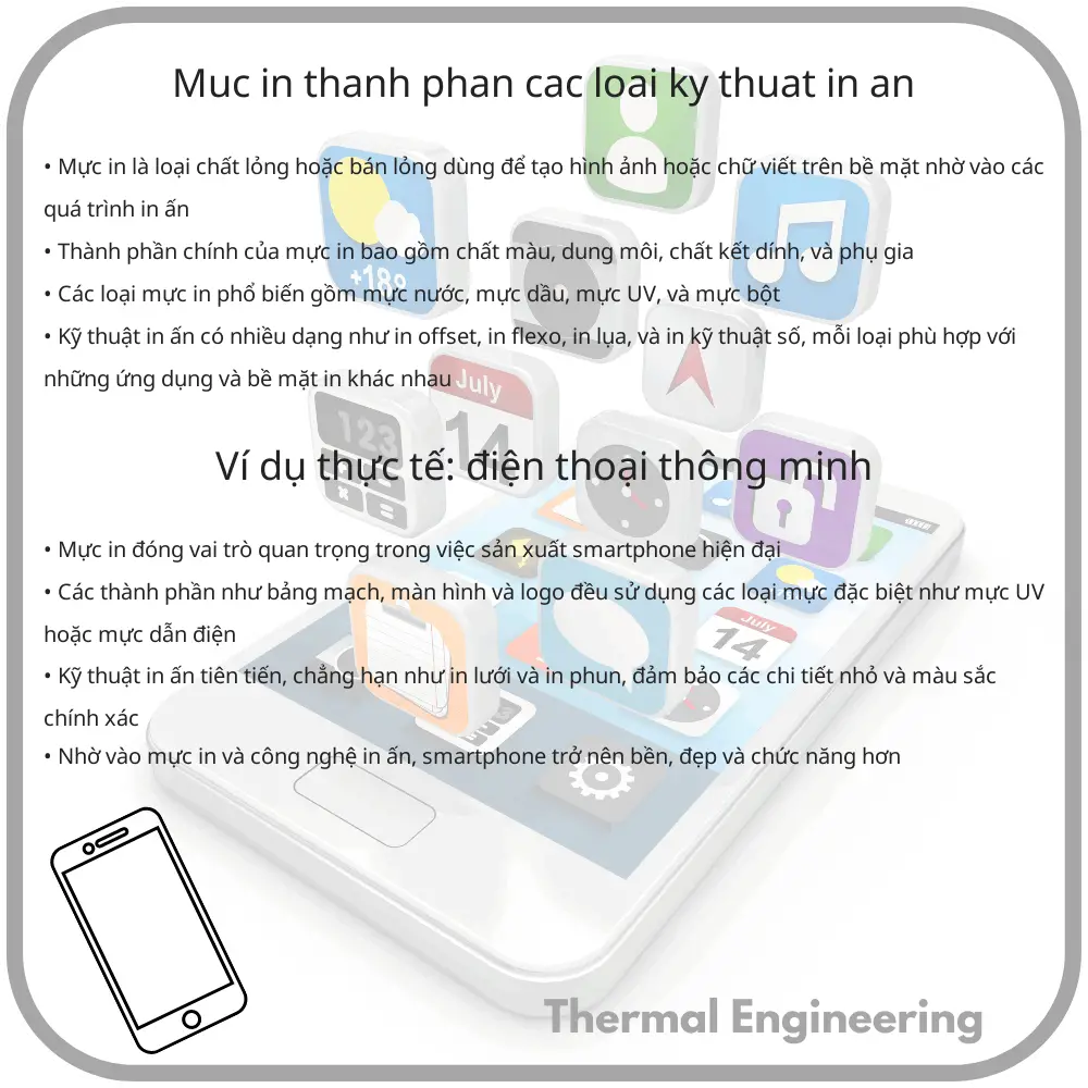 Mực In | Thành Phần, Các Loại & Kỹ Thuật In Ấn