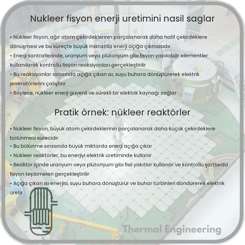 Nükleer Fisyon Enerji Üretimini Nasıl Sağlar?