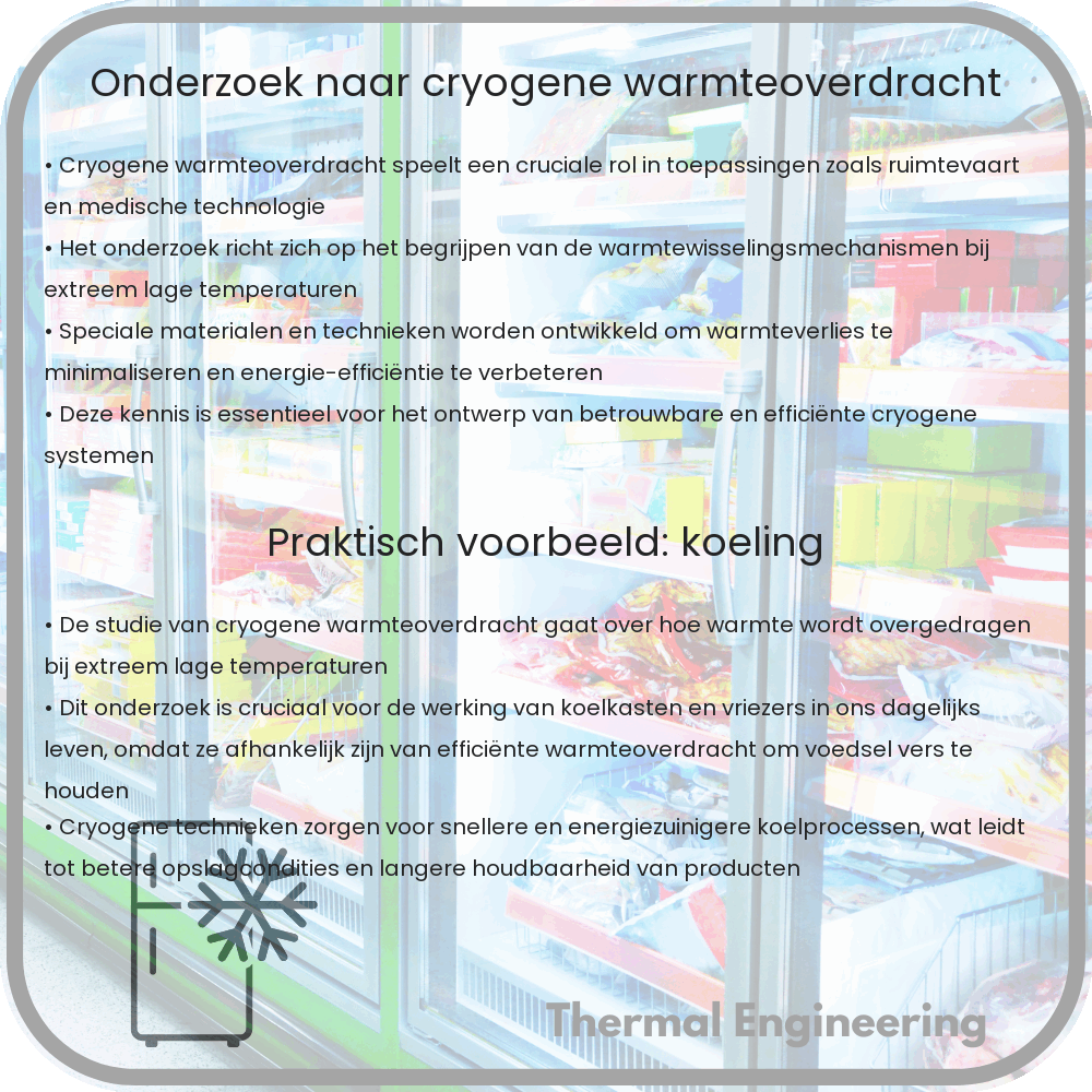 Onderzoek naar cryogene warmteoverdracht