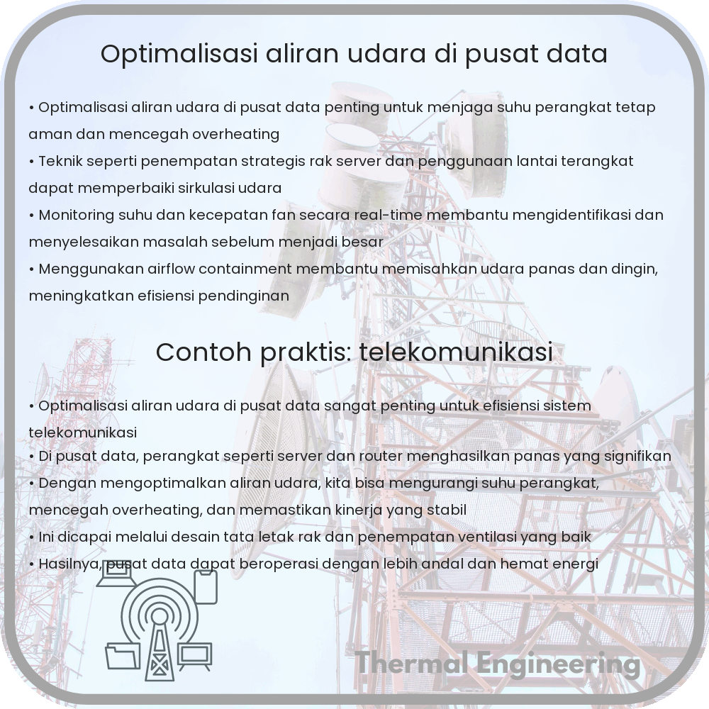 Optimalisasi Aliran Udara di Pusat Data