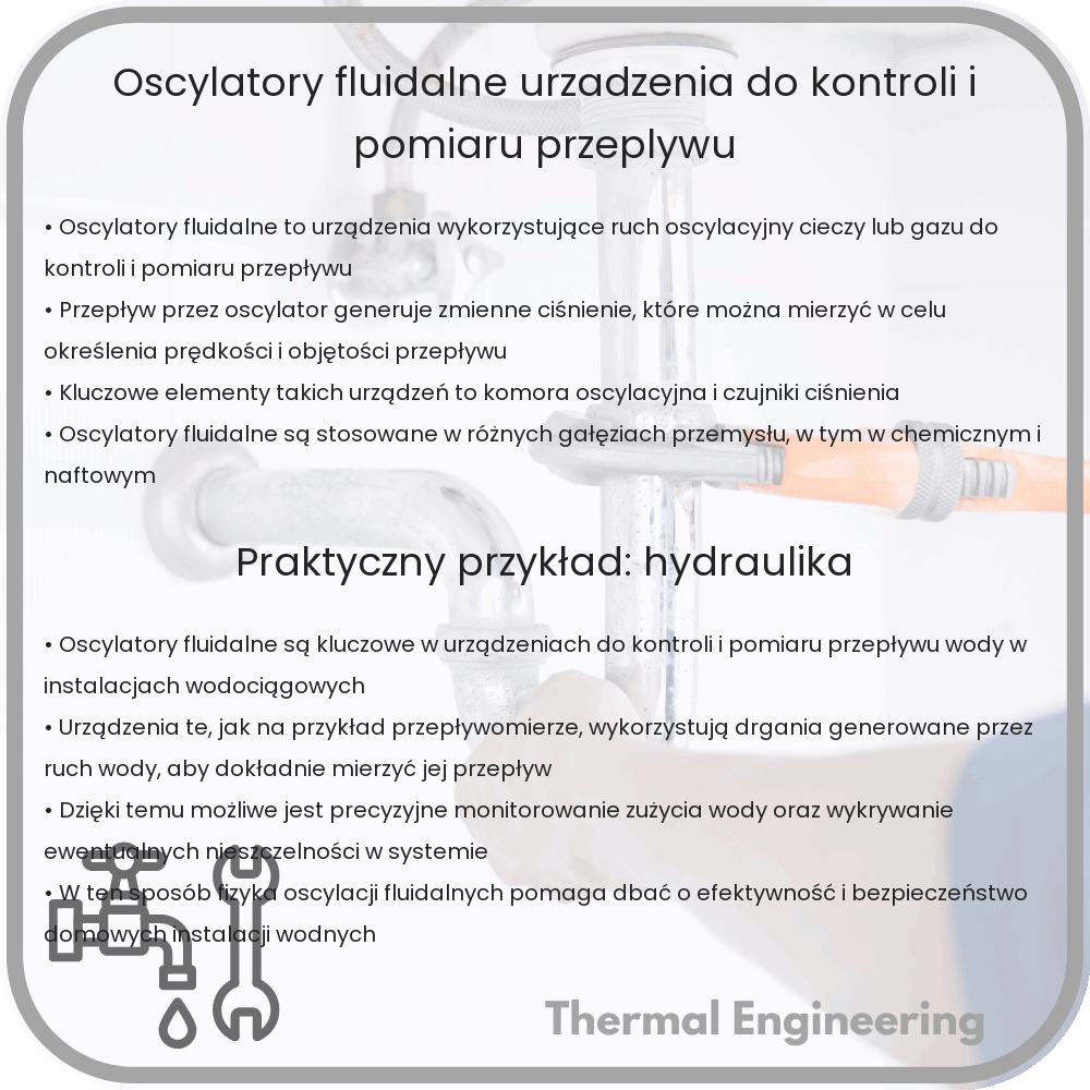Oscylatory Fluidalne | Urządzenia do Kontroli i Pomiaru Przepływu