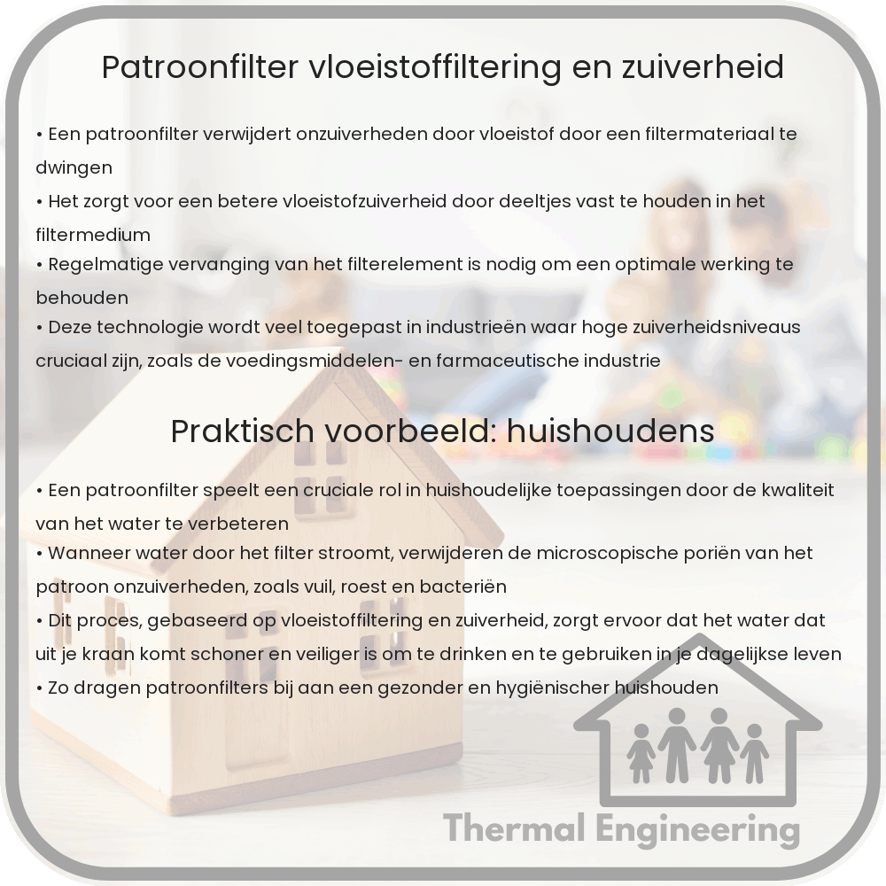 Patroonfilter | Vloeistoffiltering en Zuiverheid
